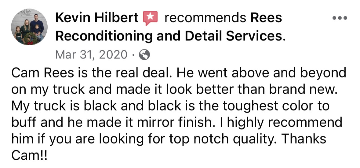 Rees Reconditioning and Detailing in Erie, PA (5)