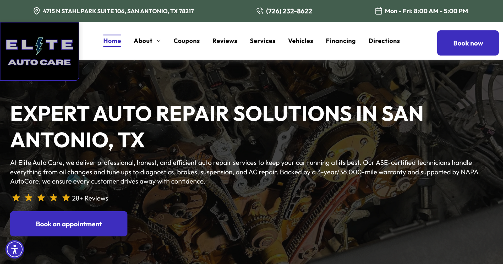 Elite Auto Care in San Antonio, TX