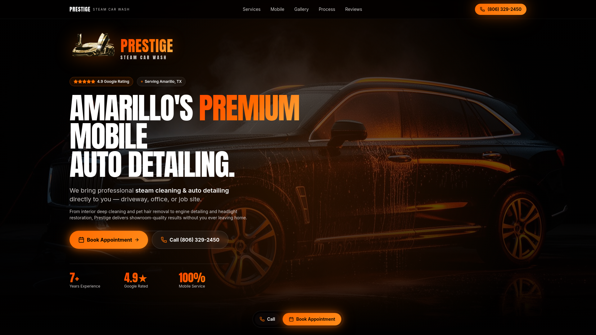 Prestige Steam Car Wash LLC in Amarillo, TX