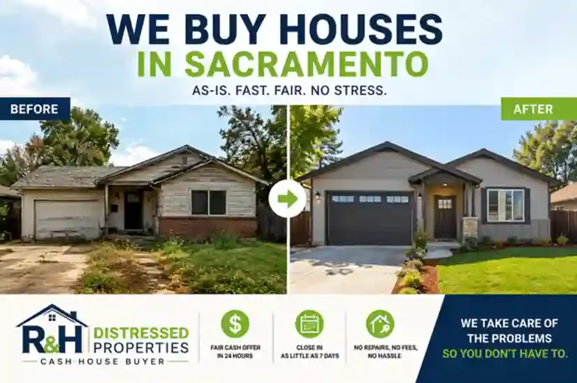 R&H Distressed Properties | Sell My House Fast Sacramento | We Buy Houses Sacramento in Sacramento, CA (4)