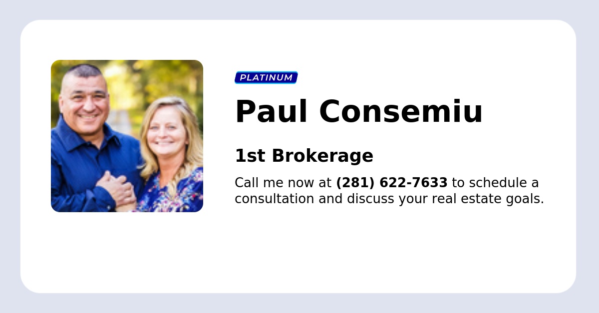 Carla and Paul Consemiu, Realtors in Cleveland, TX (2)