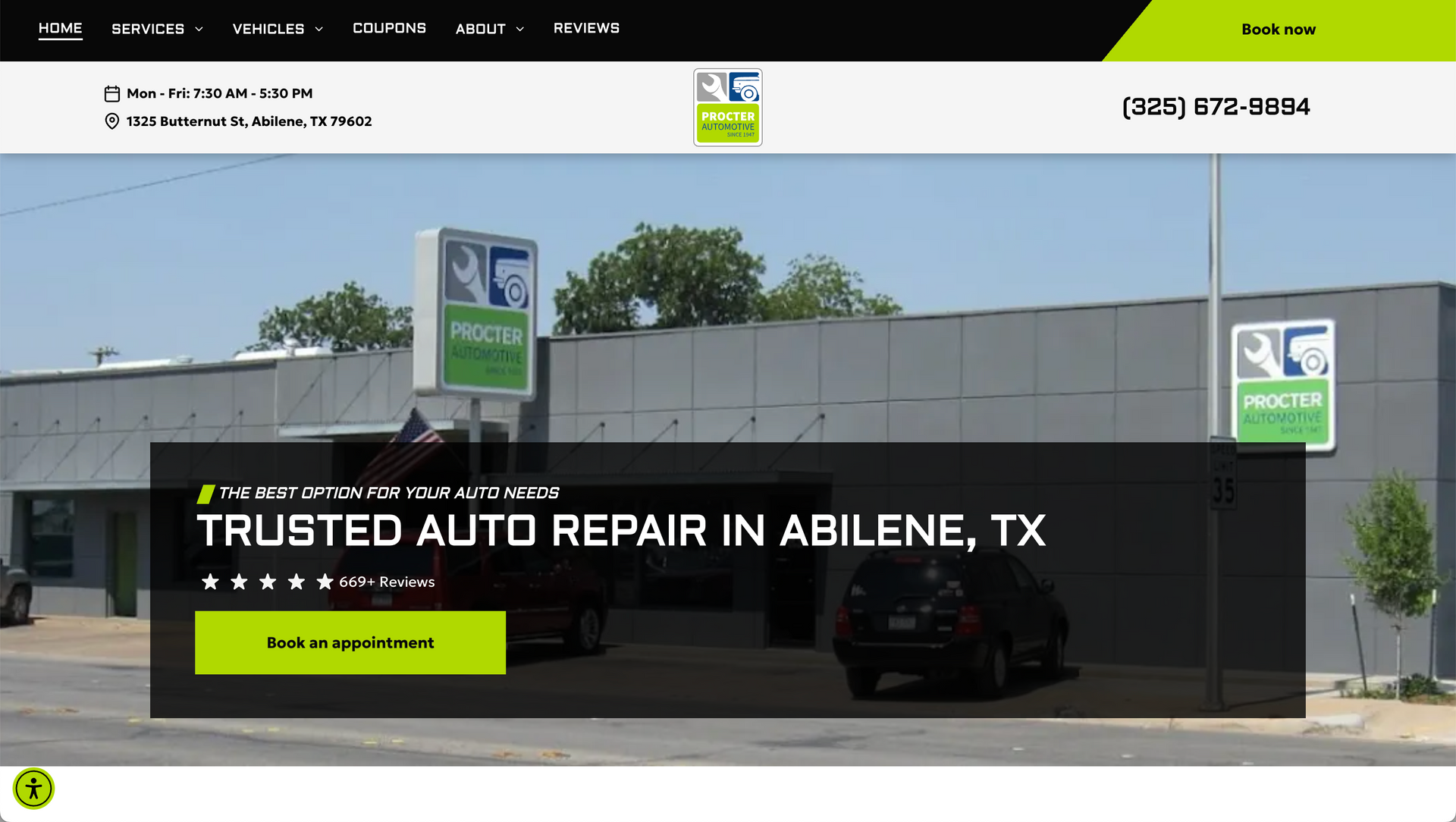Procter Automotive in Abilene, TX