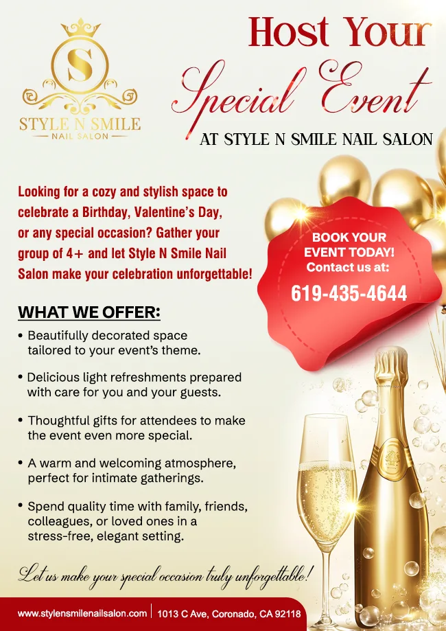 Style N Smile Nail Salon in Coronado, CA (4)
