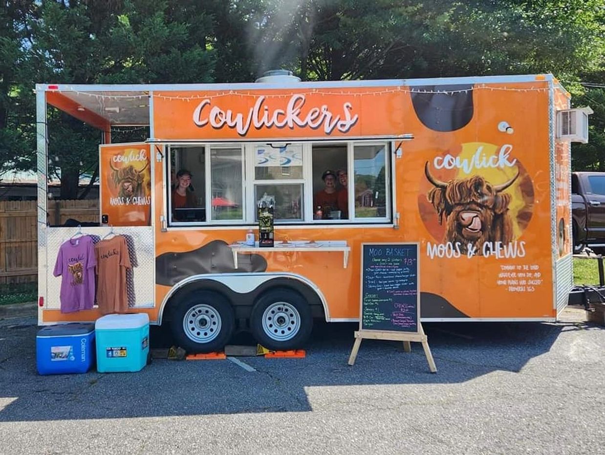 Cowlick Moos and Chews Food Truck in Lenoir, NC