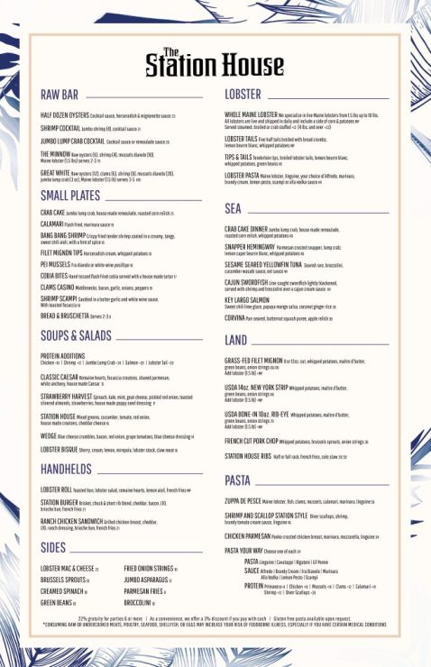 The Station House Restaurant in Lantana, FL