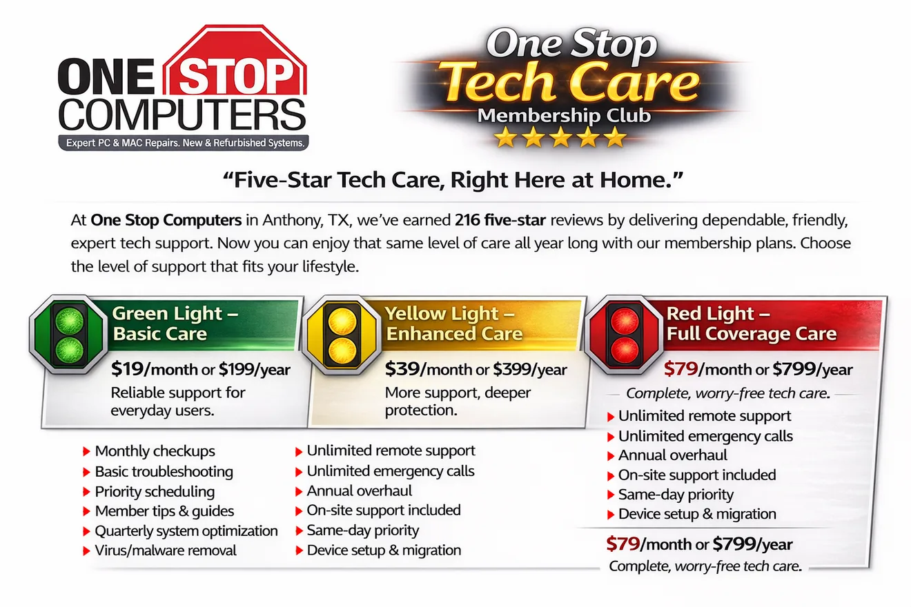 One Stop Computers in Anthony, TX (6)