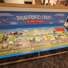 Bradford Ohio Railroad Museum in Bradford, OH