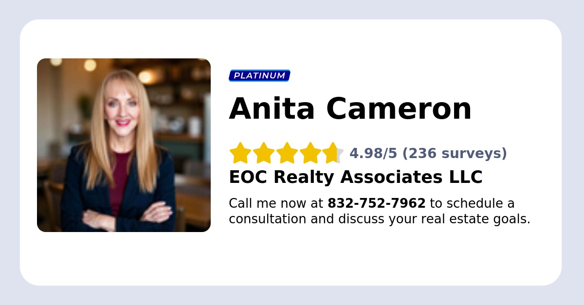Anita Cameron Realtor - EOC Realty Associates in La Porte, TX