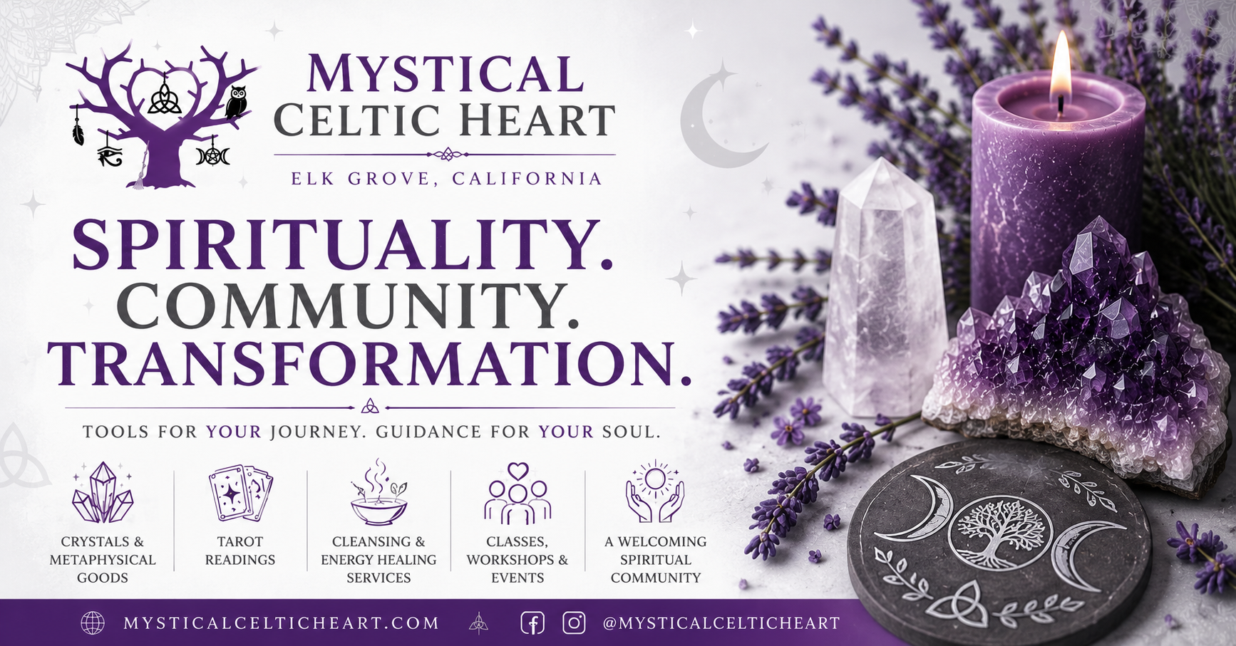 Mystical Celtic Heart in Elk Grove, CA