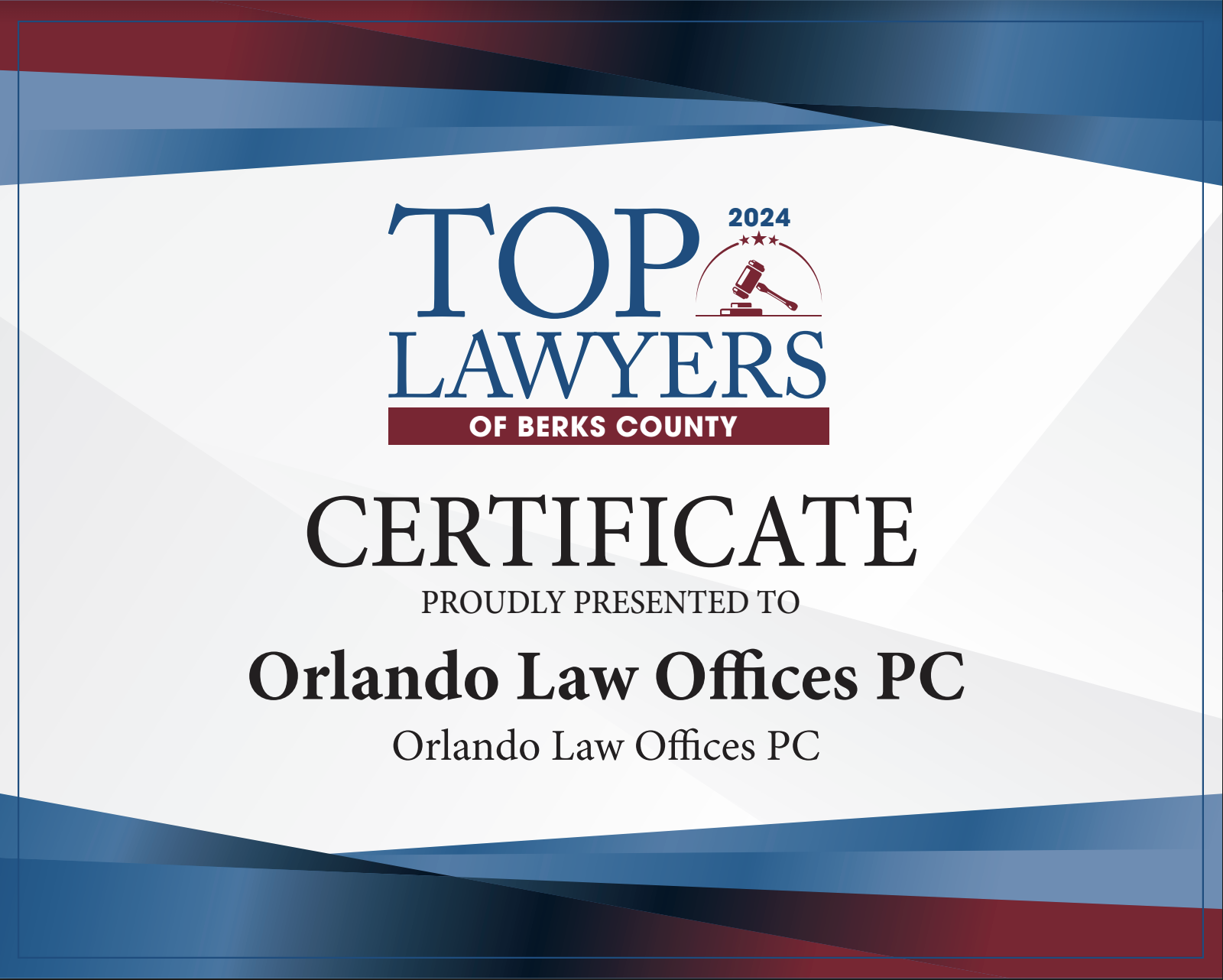 Orlando Law Offices PC in Boyertown, PA (2)