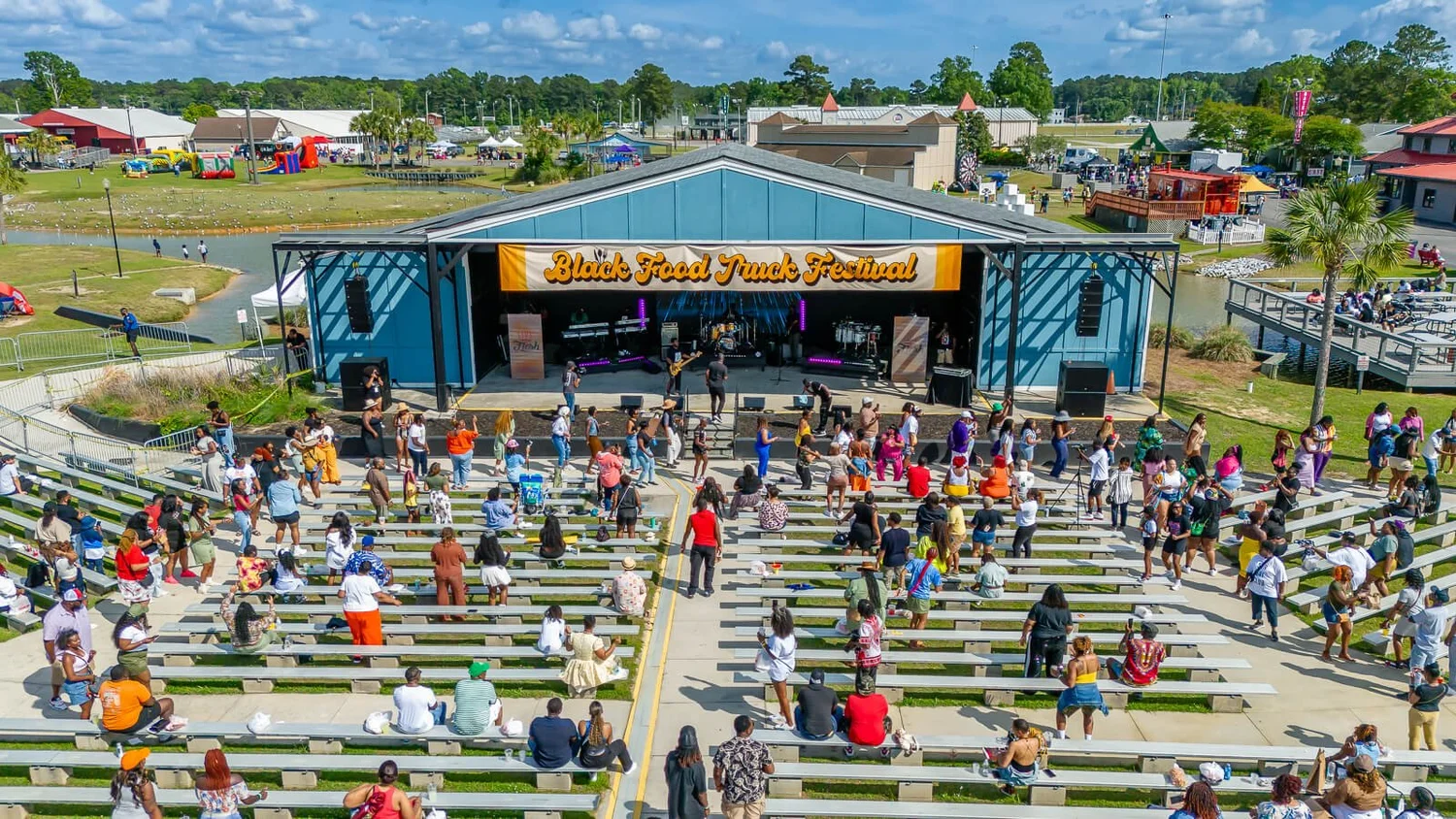 Black food truck festival in Ladson, SC (2)