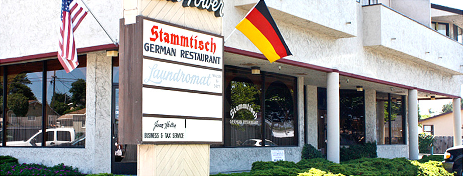 German Restaurant Stammtisch in Seaside, CA