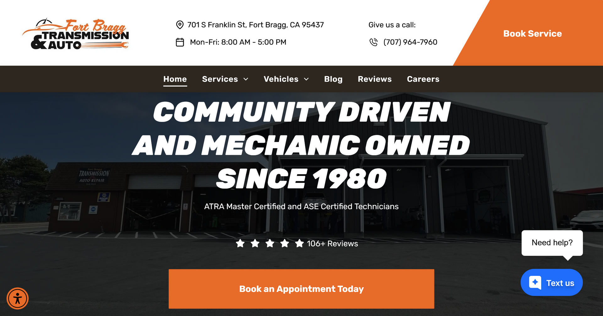 Fort Bragg Transmission & Auto in Fort Bragg, CA