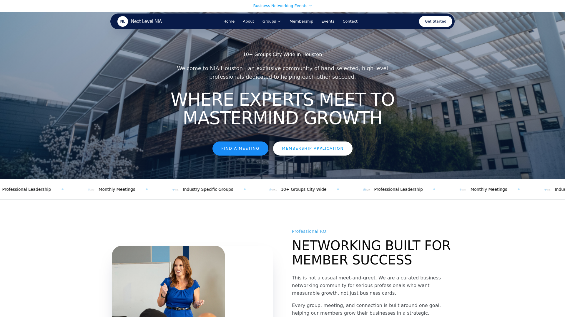 Next Level NIA | Houston Business Networking Events in North Houston, TX (4)