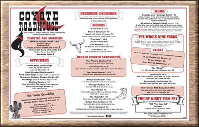 Coyote Roadhouse in Baileys Harbor, WI (5)