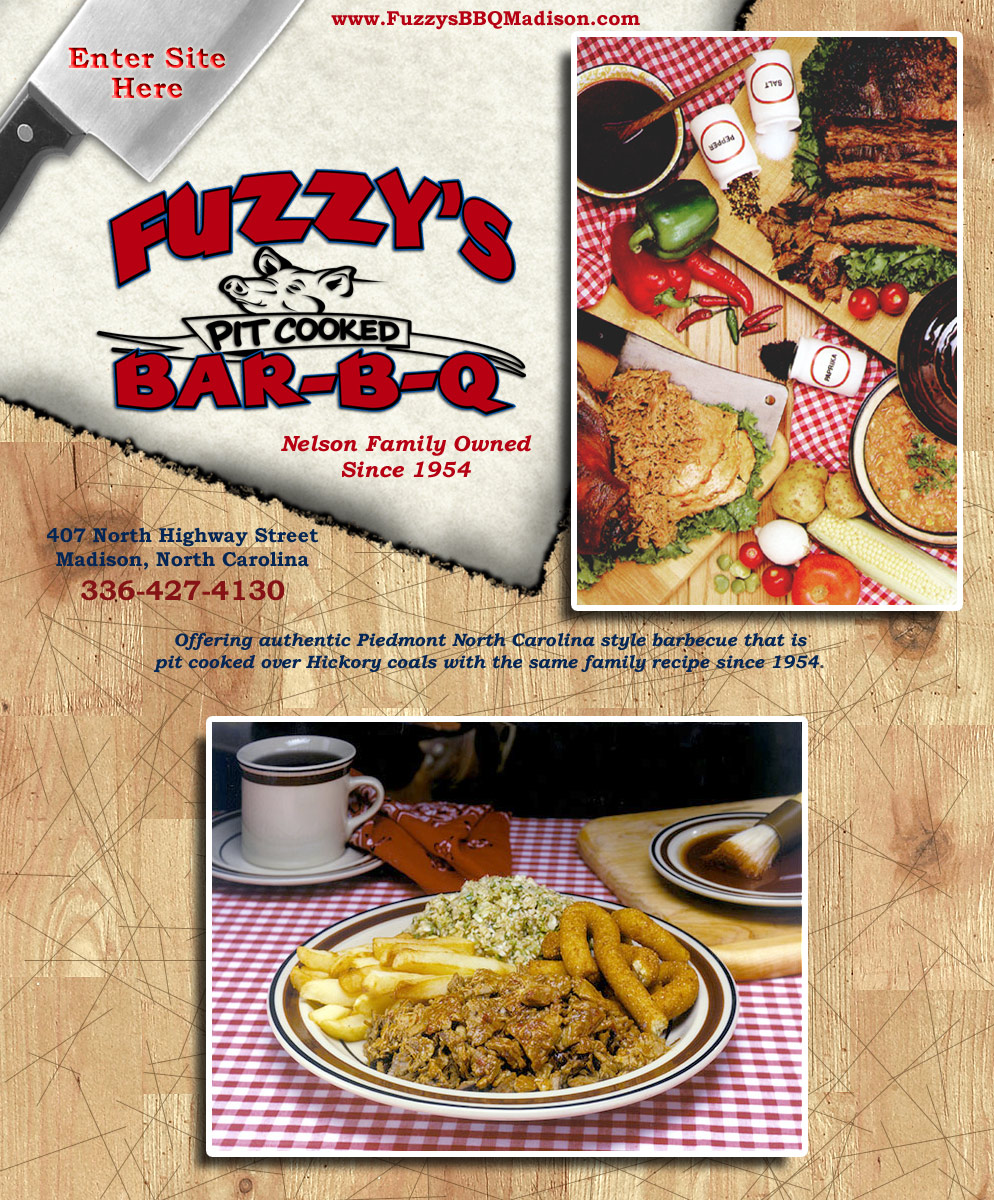Fuzzys Bar-B-Q in Madison, NC