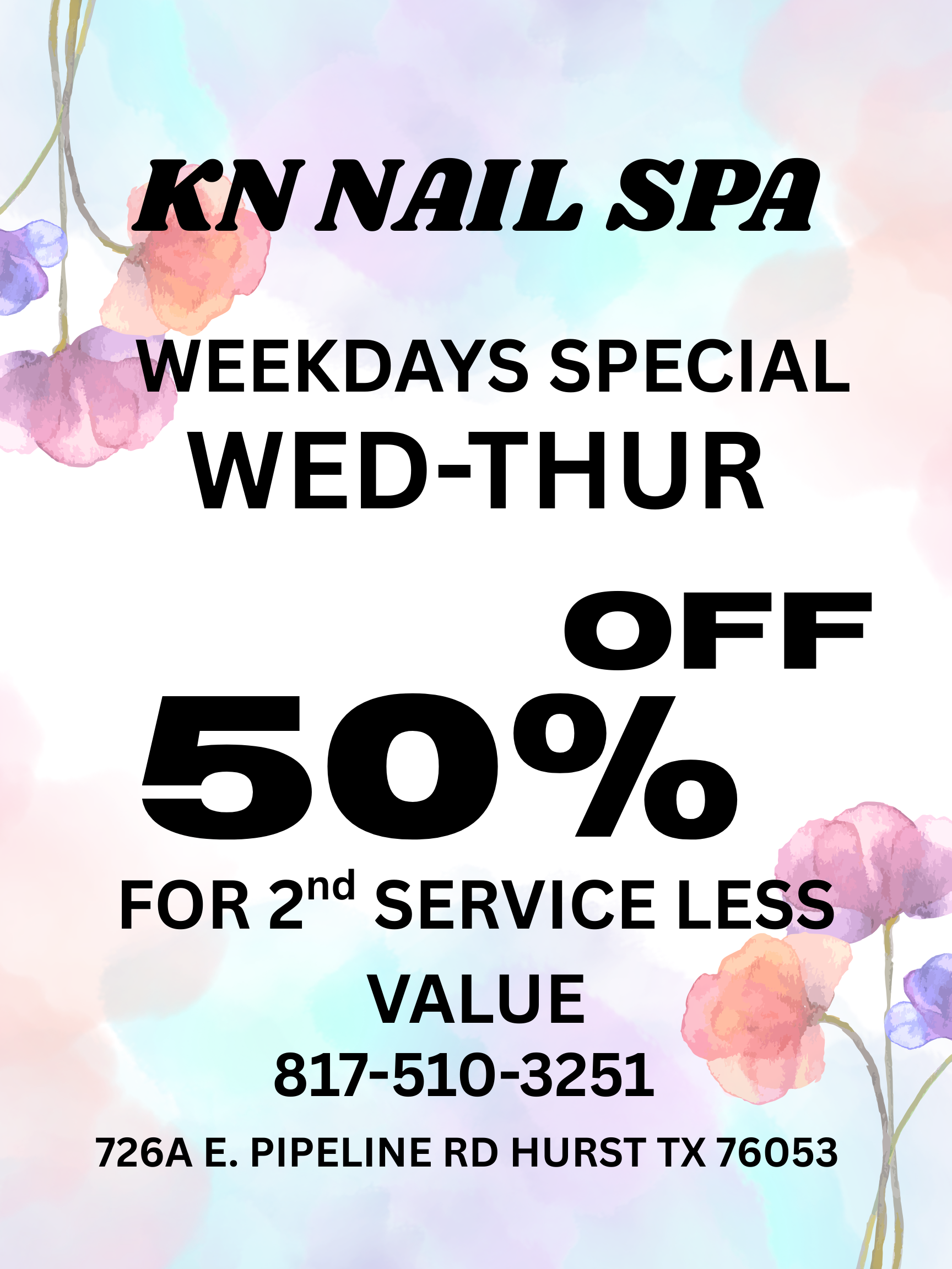 KN Nail Spa in Hurst, TX