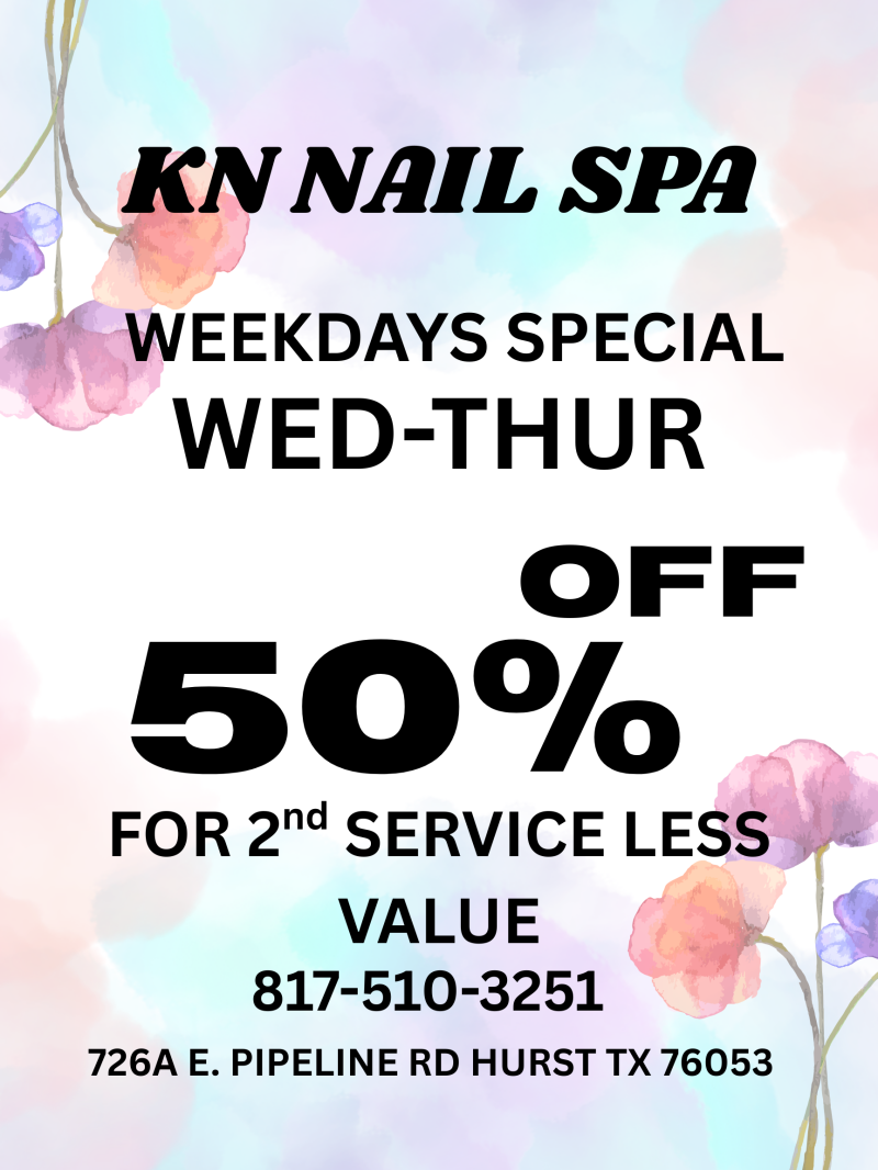 KN Nail Spa in Hurst, TX (5)