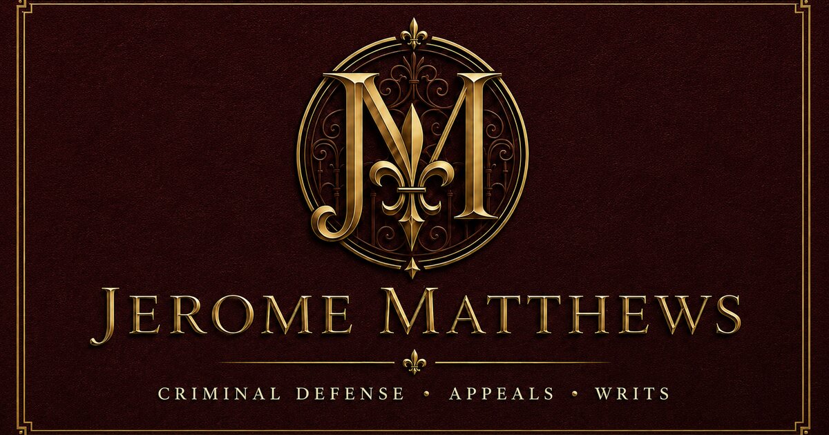 The Law Firm of Jerome W. Matthews, Jr., LLC in Gretna, LA (3)