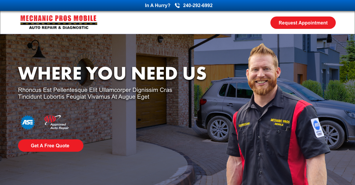 Mechanic Pros Mobile in White Plains, MD