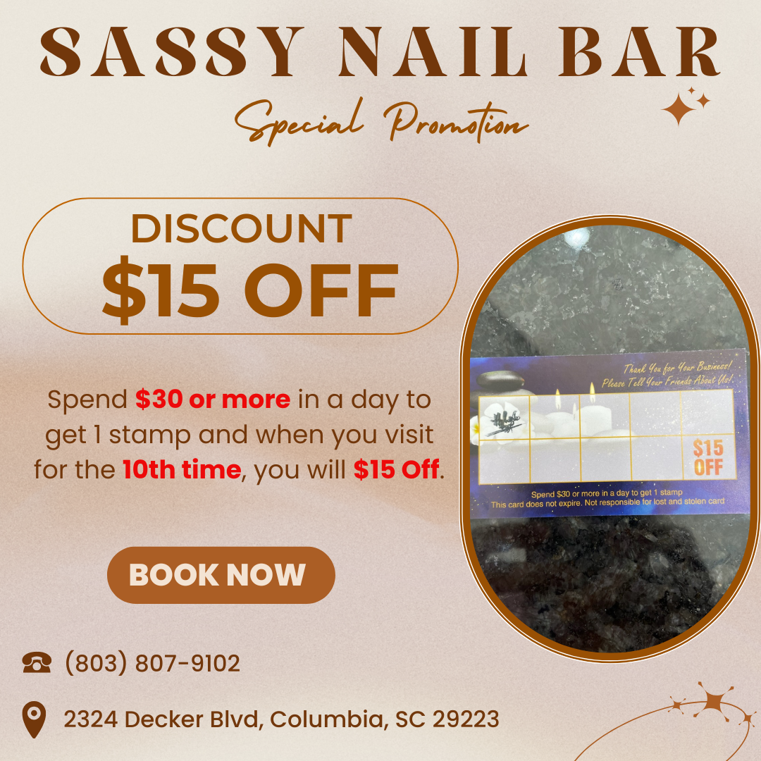 SASSY NAIL BAR in Columbia, SC