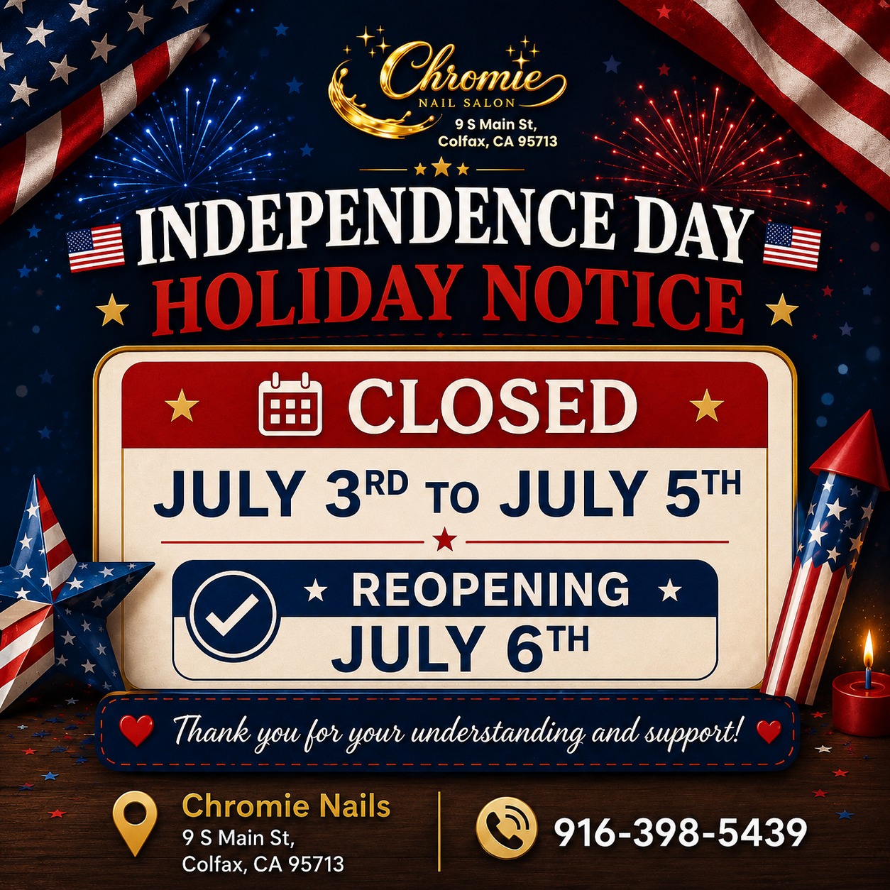 Chromie Nails in Colfax, CA