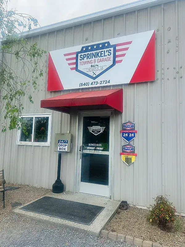 Sprinkels Garage in Fincastle, VA