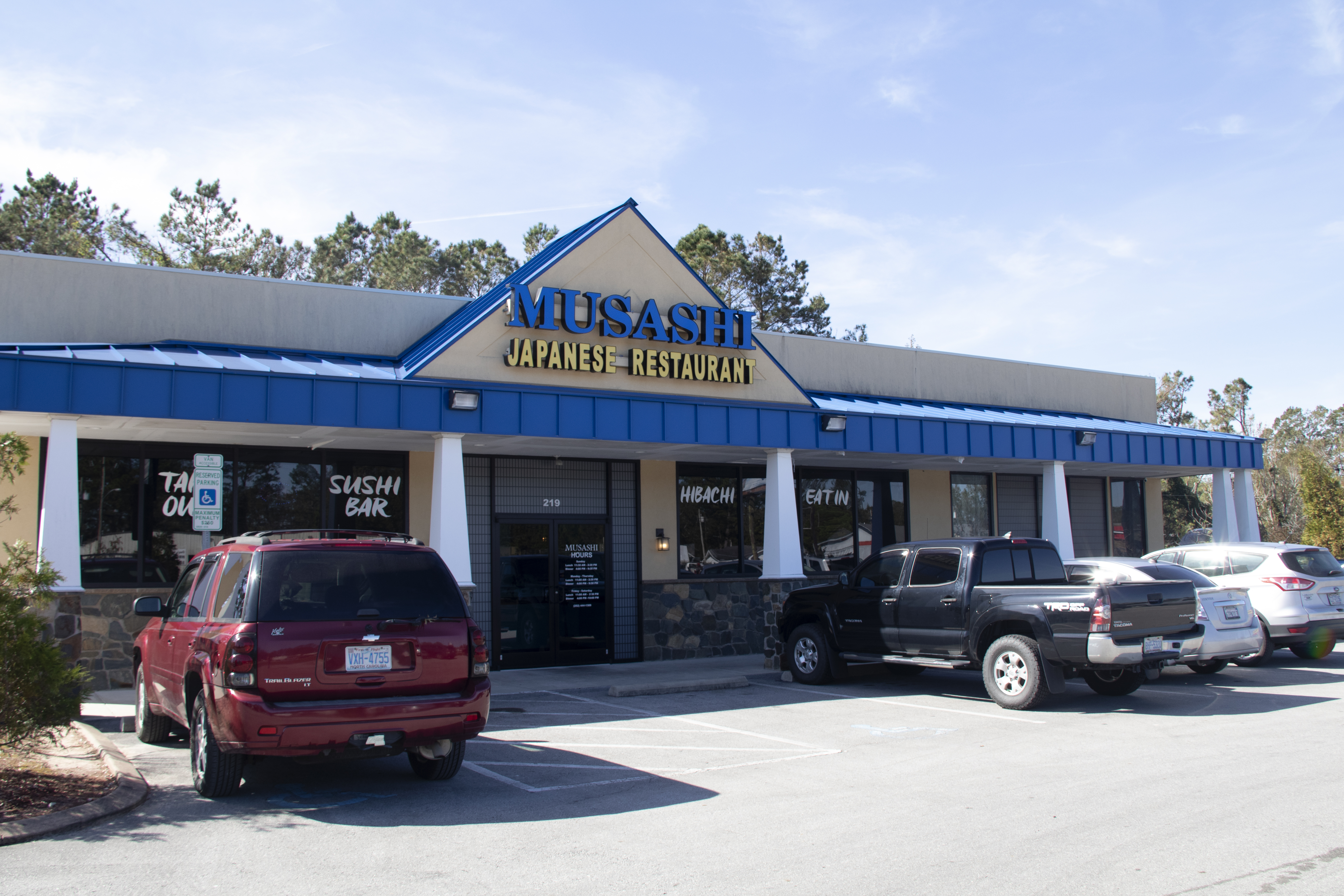 Musashi in Morehead City, NC
