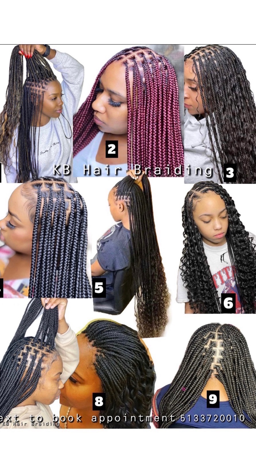KB African Hair salon Professional in Cincinnati, OH