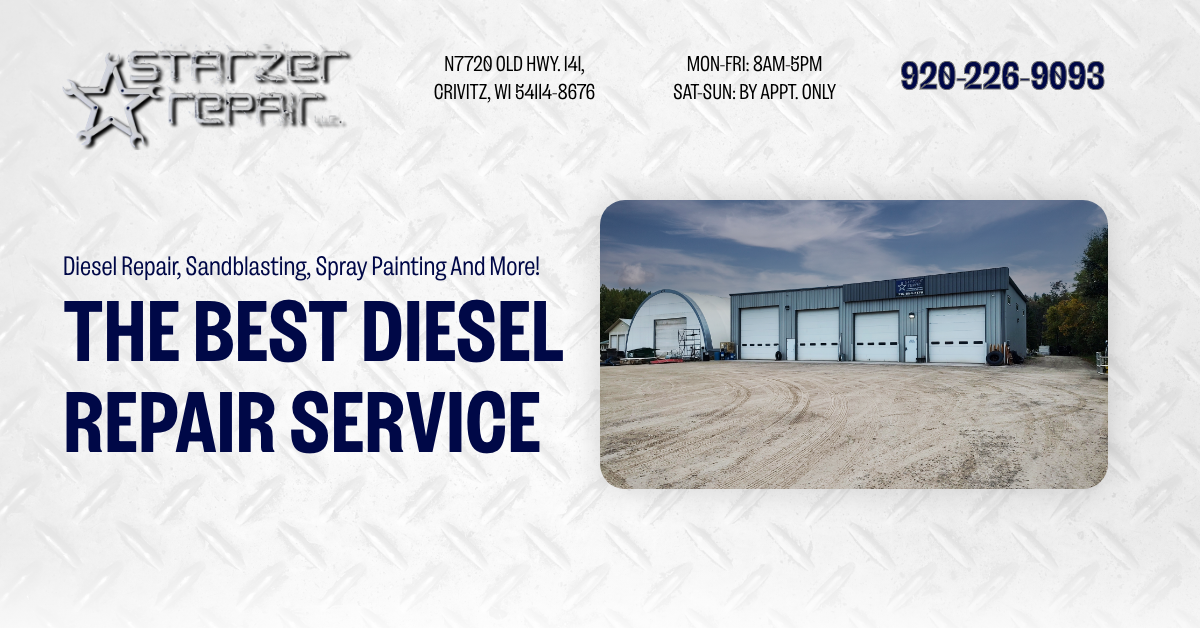 Starzer Repair Spraypainting and Sandblasting in Crivitz, WI (2)