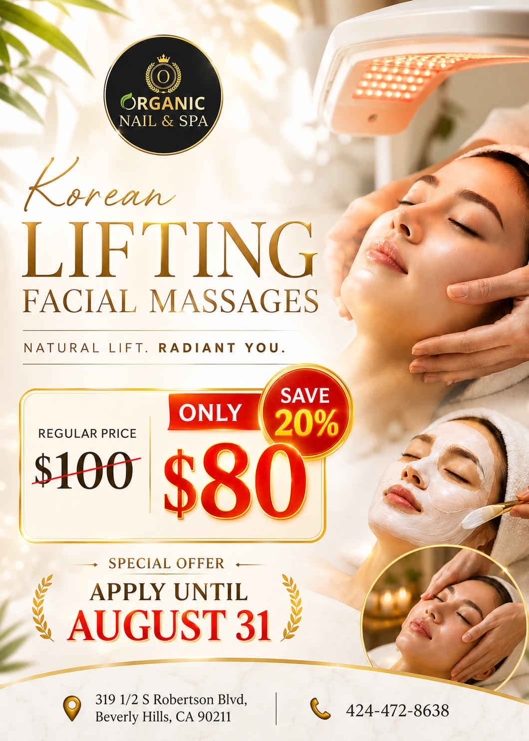 Organic nail and spa in Artesia, CA