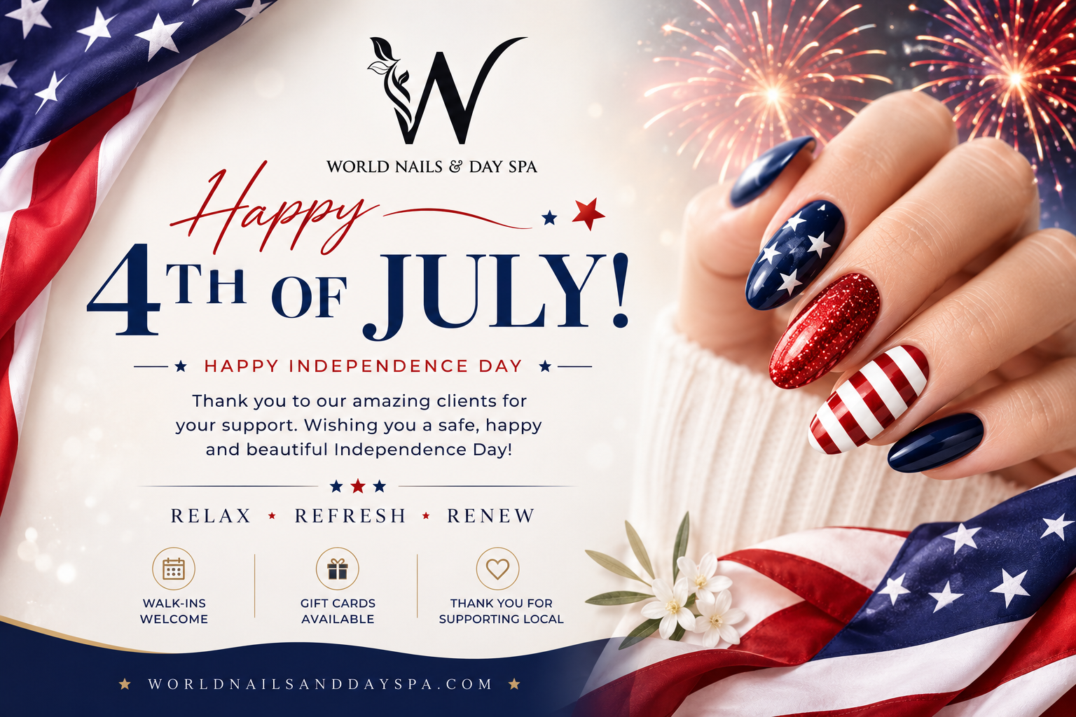 World Nails & Day Spa / Woodbridge in Woodbridge, VA