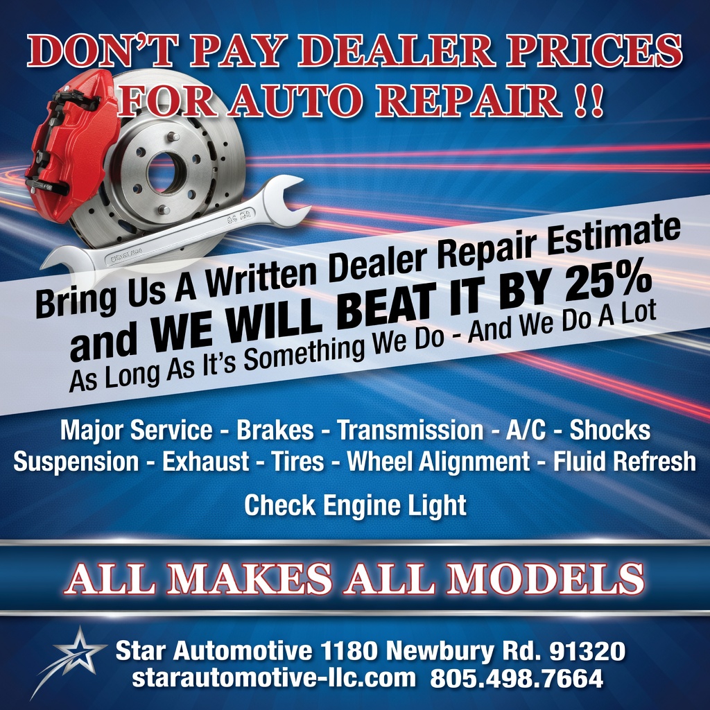 Star Automotive LLC in Newbury Park, CA