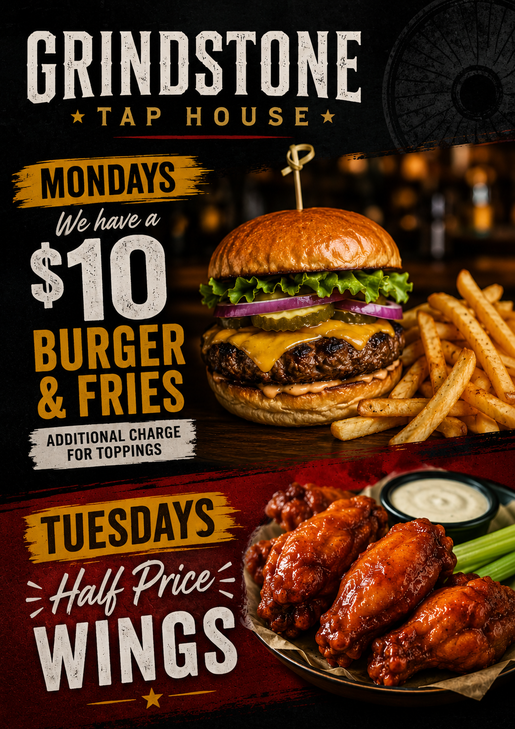 Grindstone Tap House in Berea, OH