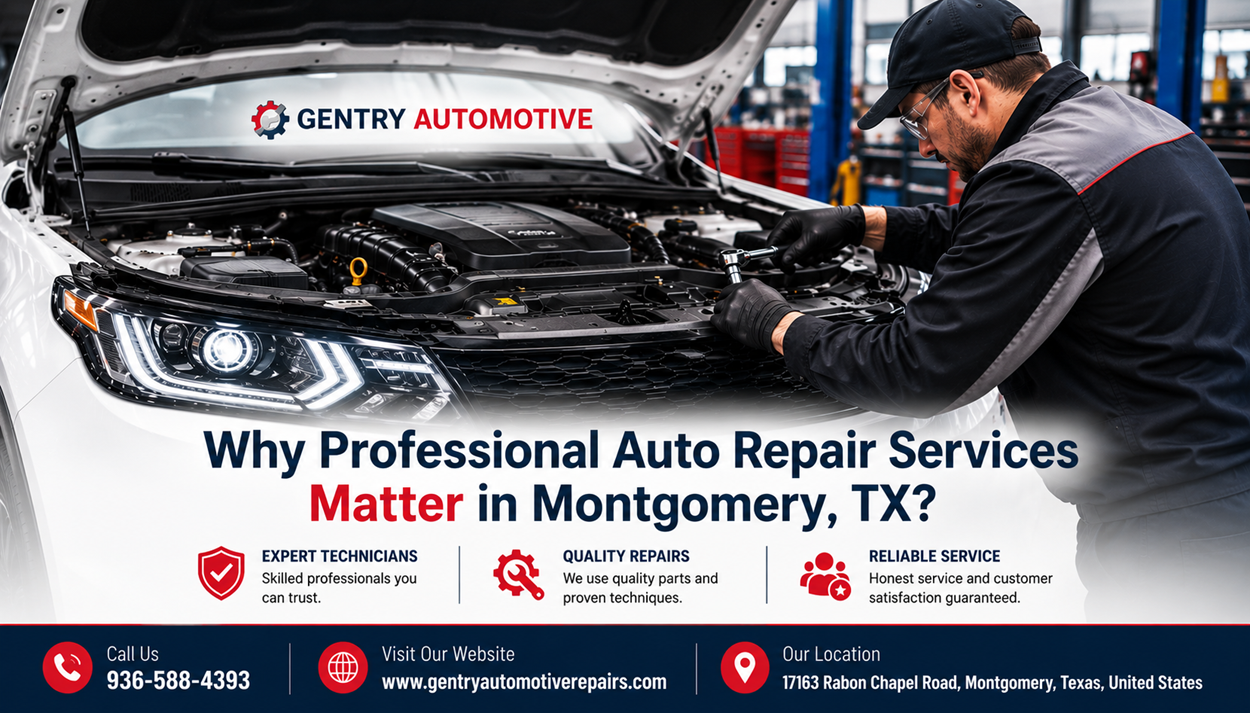 Gentry Automotive | Auto Repair Shop in Montgomery, TX
