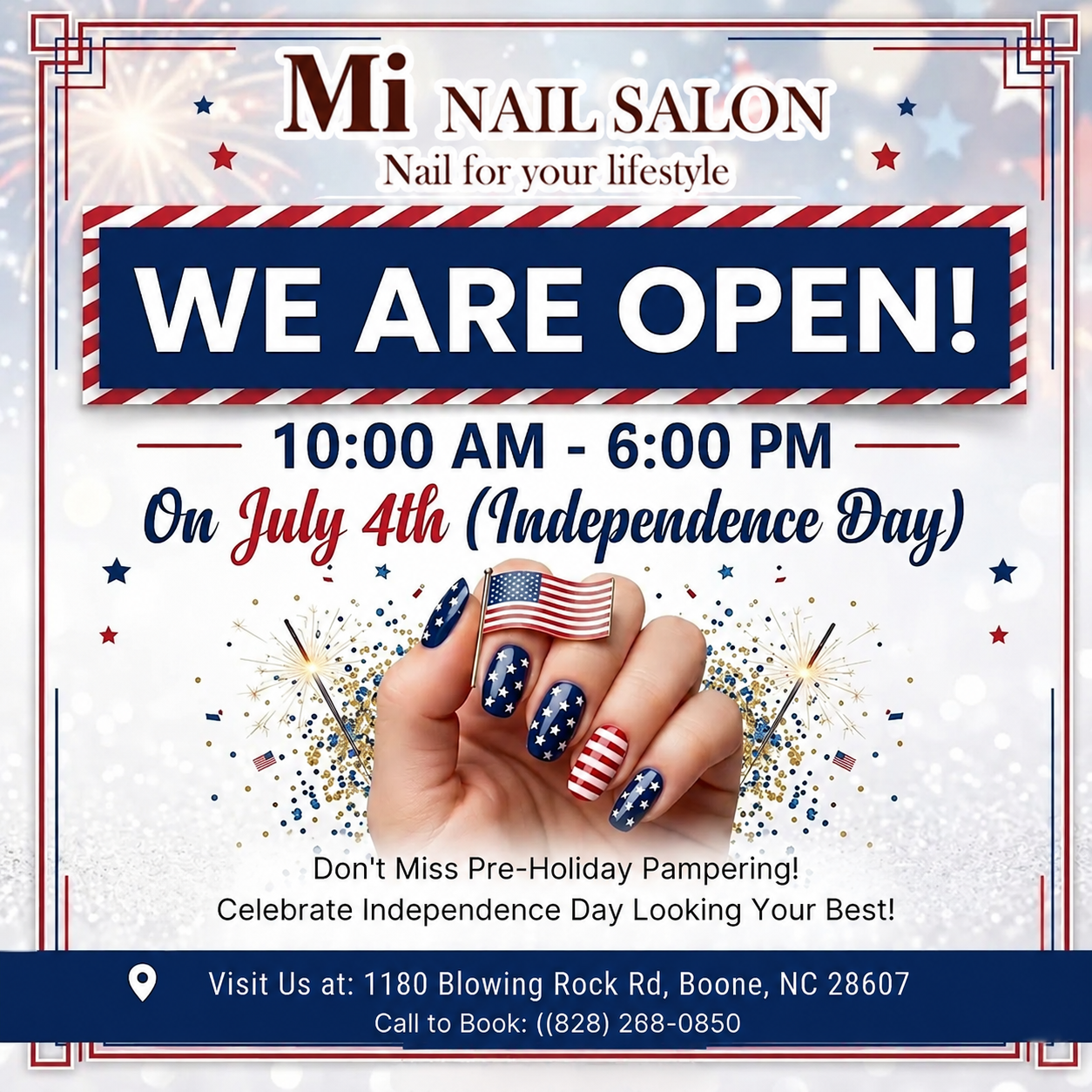 Mi Nail Salon in Boone, NC