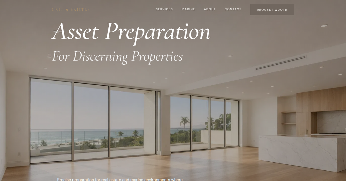 grit & bristle cleaning co. in Del Mar, CA