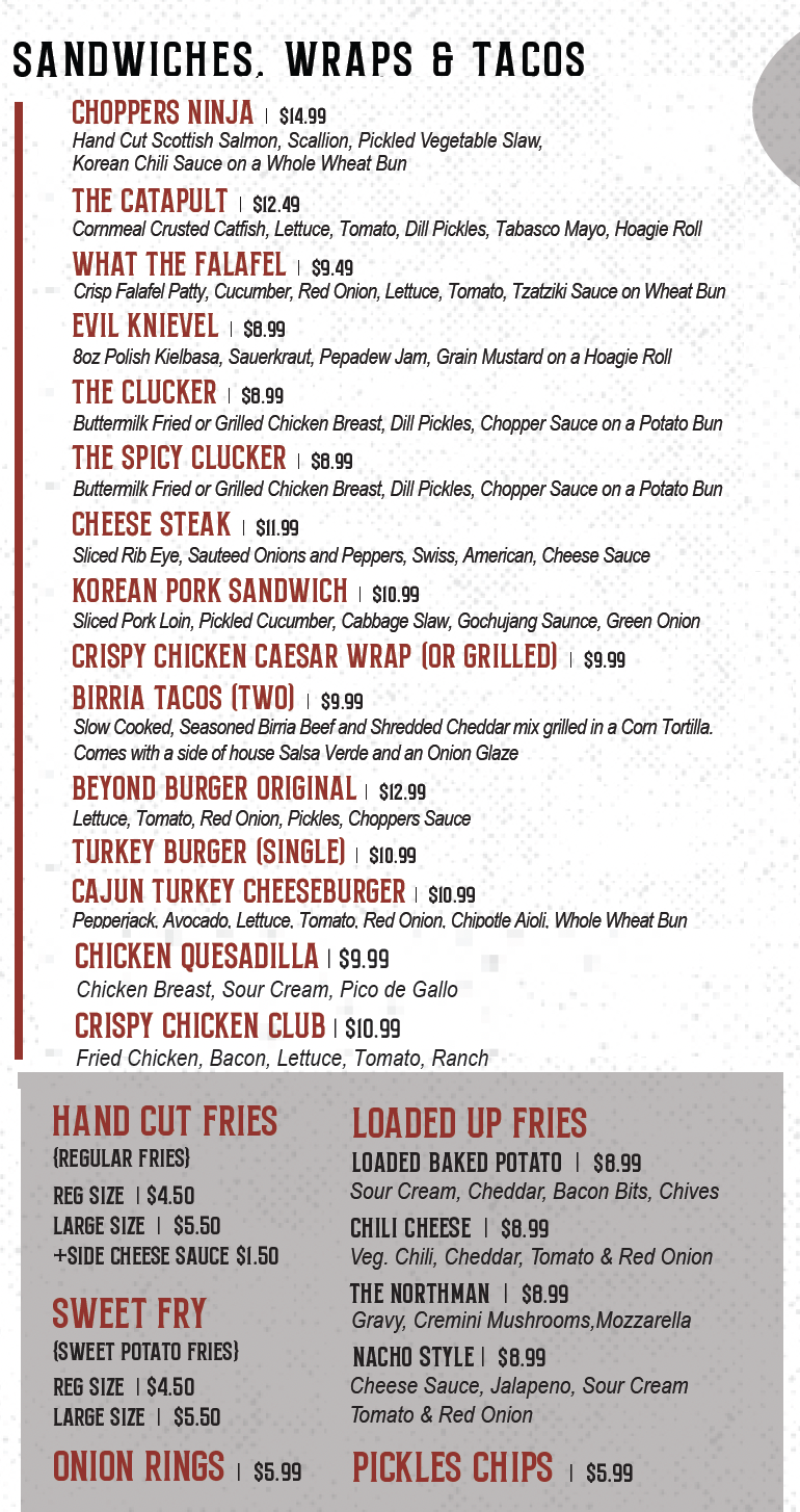 Choppers Burger Bar in Glen Head, NY (2)
