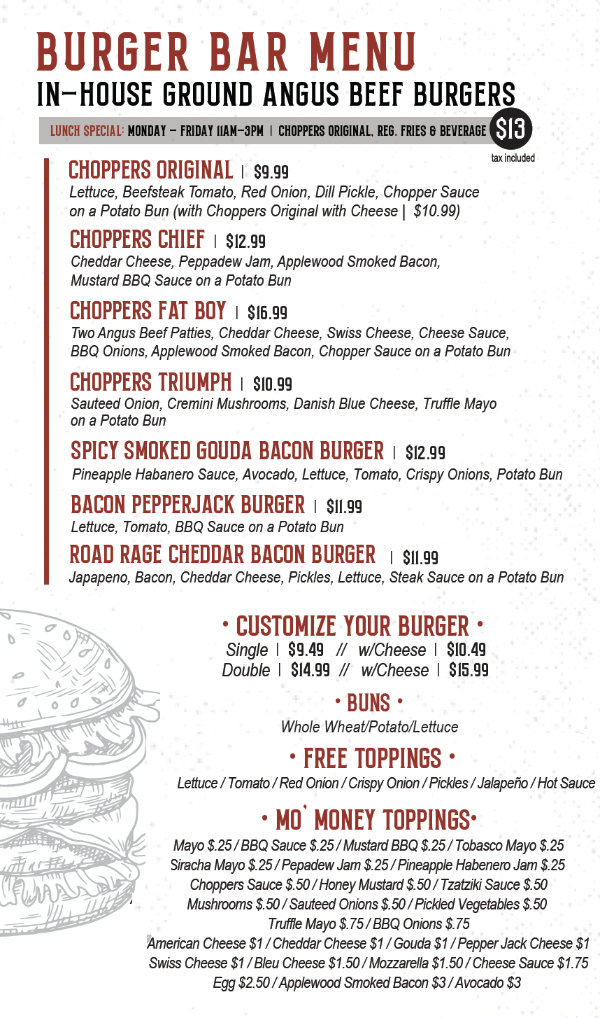 Choppers Burger Bar in Glen Head, NY (4)