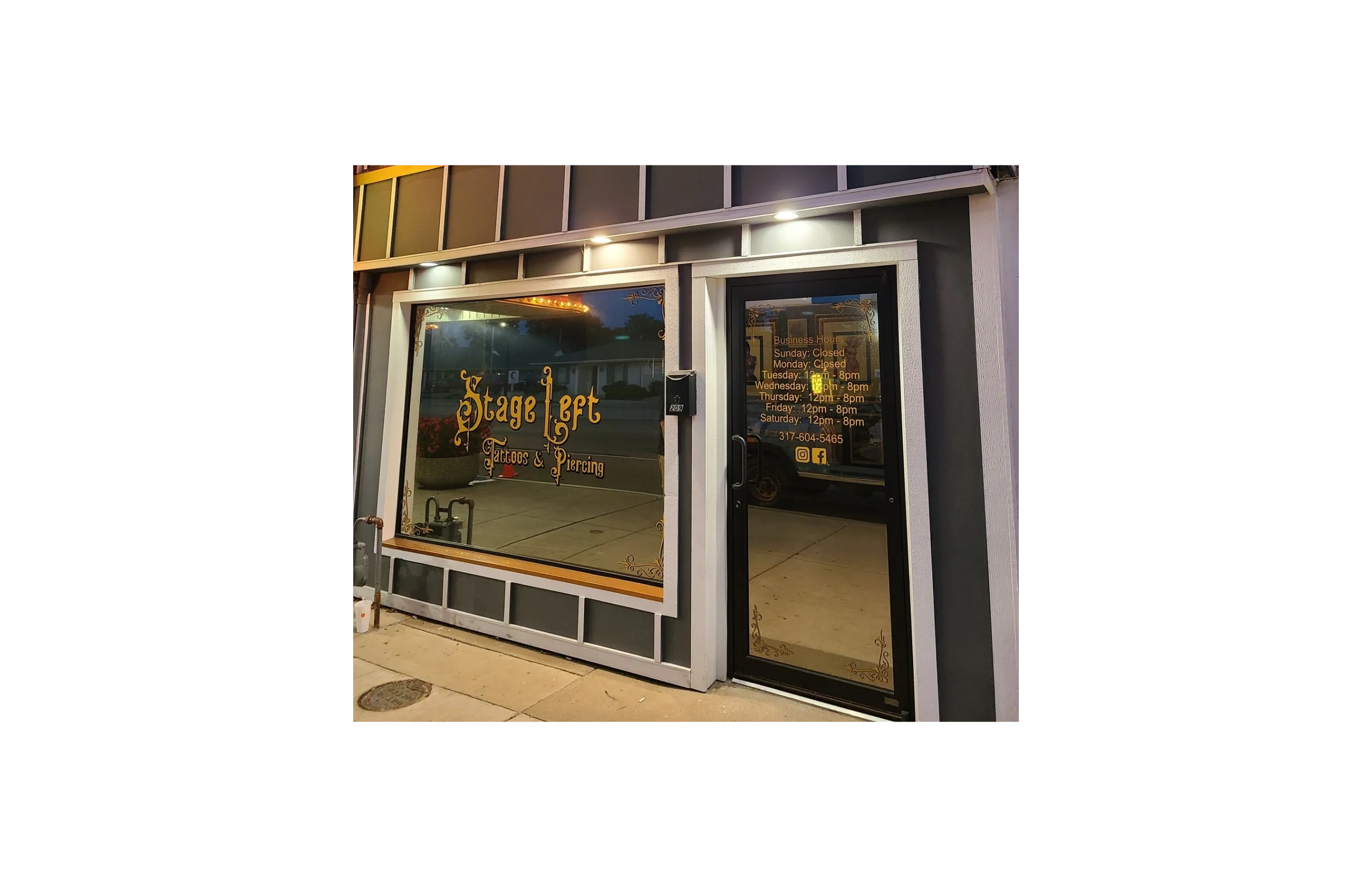 Stage Left Tattoo and Piercing in Shelbyville, IN
