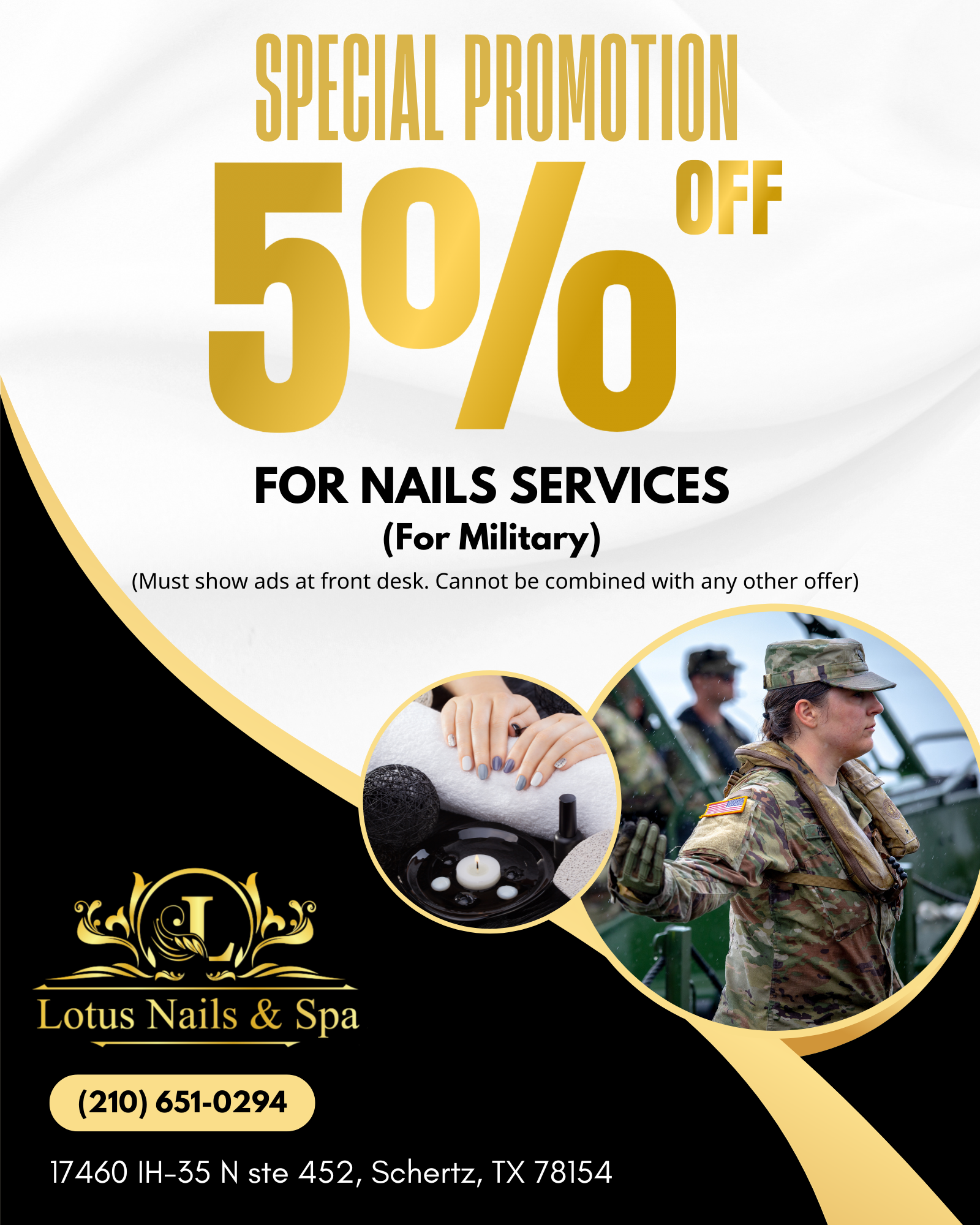 Lotus Nails & Spa in Schertz, TX