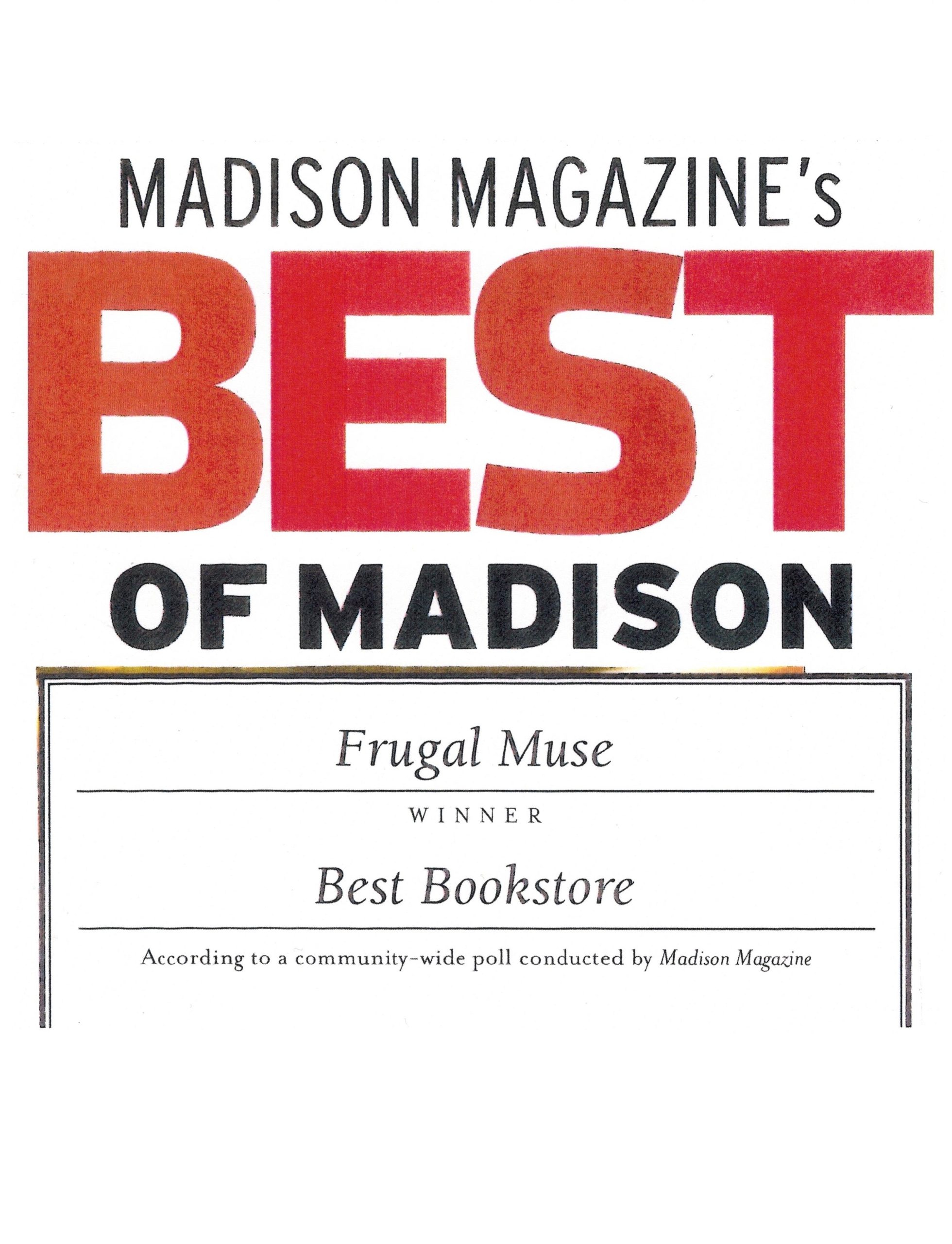Frugal Muse Books in Madison, WI (2)