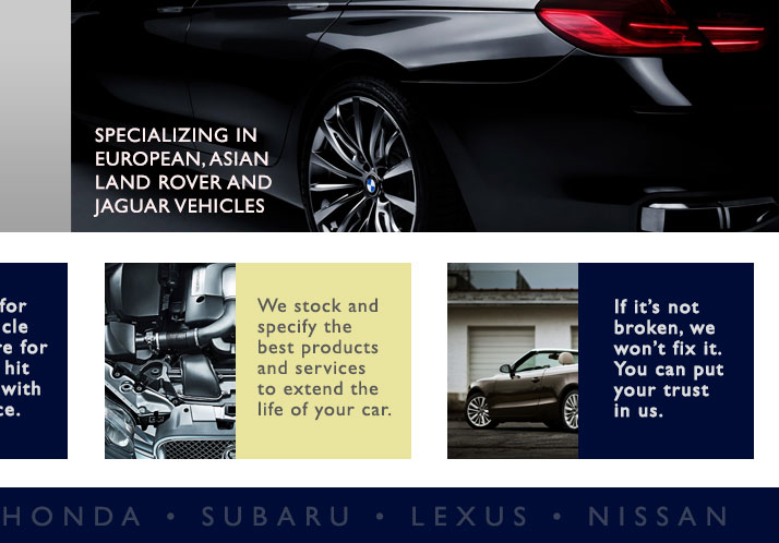 Metric Motors Auto Repair in Sonoma, CA
