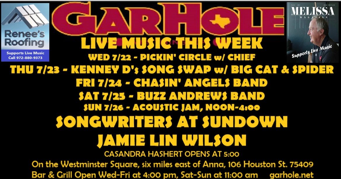 Gar Hole in Anna, TX