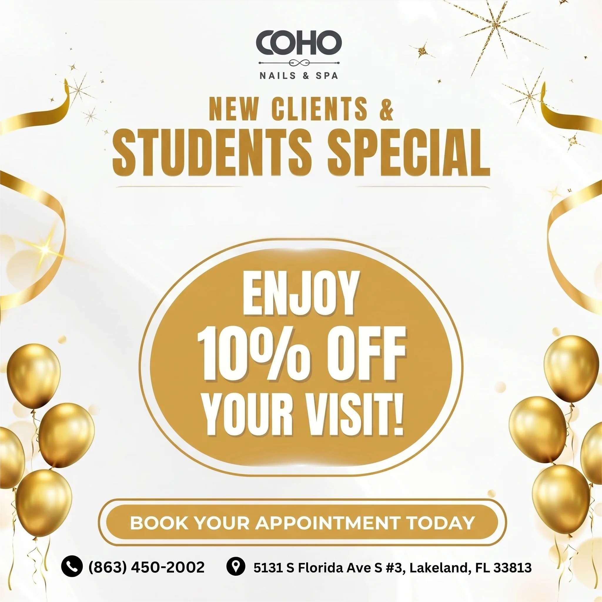 Coho Nails & SPA in Lakeland, FL (2)