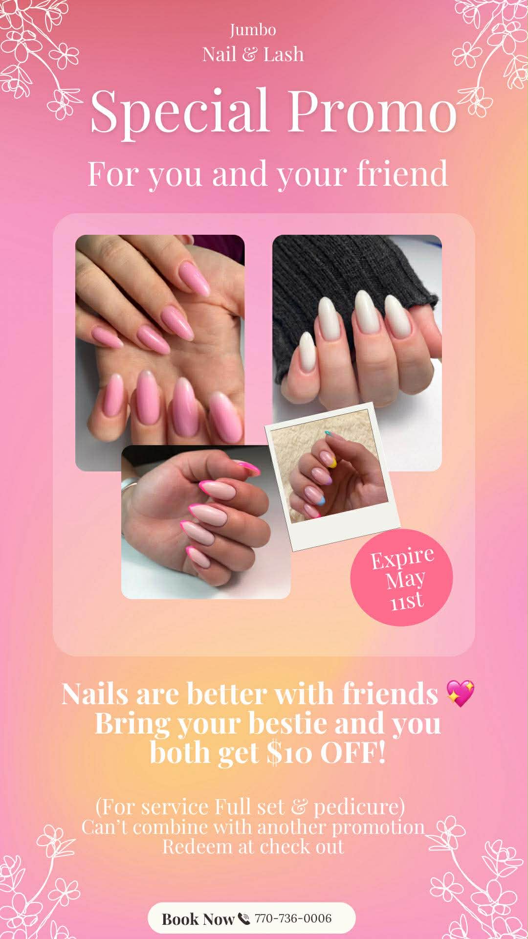Jumbo Nail & Lash in Snellville, GA