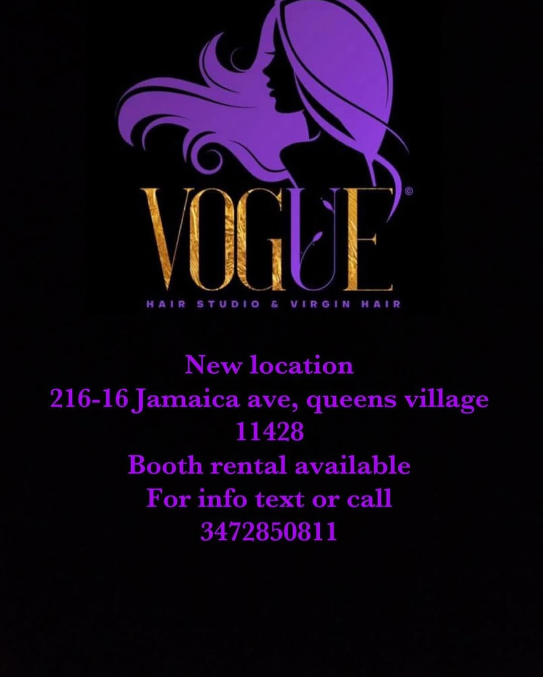 Vogue vip hair studio & virgin Hair in Queens Village, NY