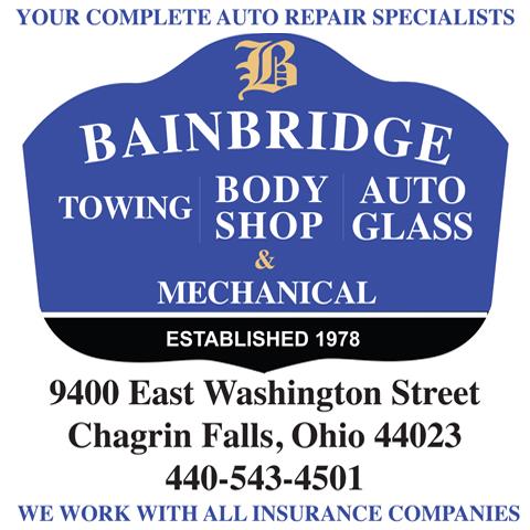 Bainbridge Auto Body Shop in Chagrin Falls, OH