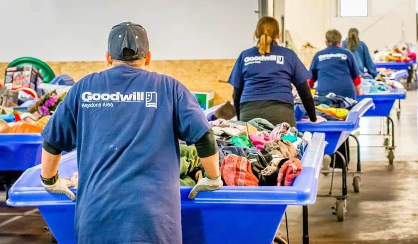Goodwill Outlet Center in Middletown, PA
