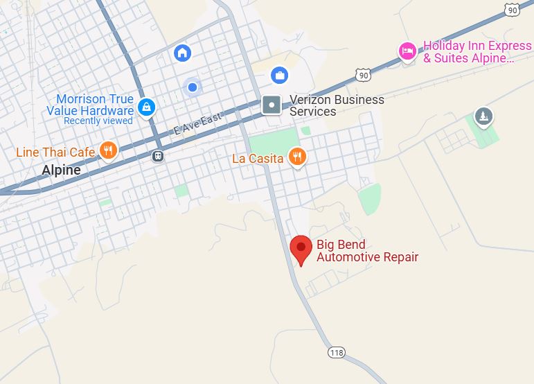 Big Bend Auto Repair (formerly BAM Automotive) in Alpine, TX (2)